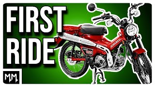 First Impressions HONDA TRAIL 125  CT 125 [upl. by Kursh]