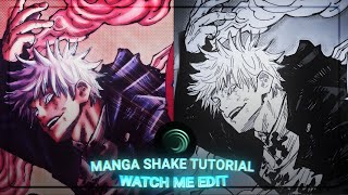 Manga Shake Tutorial Alight Motion Preset [upl. by Airda833]