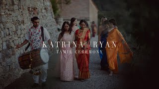 Tamil Wedding Trailer  Katrina and Ryan  05092018  Matrimonio Castello di Modanella Toscana [upl. by Aseek]