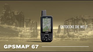 Garmin  GPSMAP 67  GPSNavigationshandgerät [upl. by Hakkeber478]