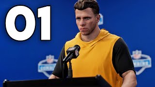 Madden 24 Superstar Career  Part 1  The Beginning NFL Combine amp Draft [upl. by Nerb]