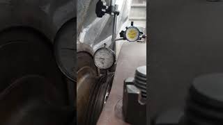 Bearing clearance checking with dial [upl. by Rabush492]