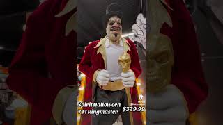 The Carnevil’s Ringmaster spirithalloween halloween animatronics [upl. by Irihs896]