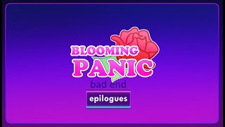 Blooming Panic FBE Bad Ending Epilogues for All Routes [upl. by Kcirddot]