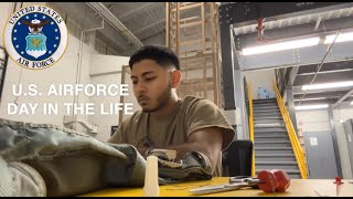 A DAY IN THE LIFE US AIRFORCE ACTIVE DUTY 2023  LIFE UPDATE [upl. by Ebberta639]