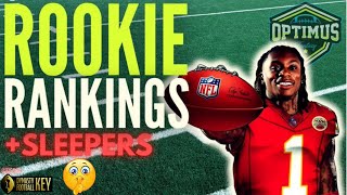 2024 Dynasty Rookie Rankings Top Fantasy Football Rookies You MUST Draft [upl. by Merv]