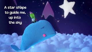 SING ALONG LYRICS VIDEO DREAMSHAPES WHALE CBEEBIES  Hushabye Lullabye  Lullabies  KIDS MUSIC [upl. by Gypsy]