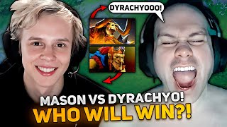 MASON on CLINKZ CARRY vs DYRACHYO on BATRIDER in THIS GAME WHO WILL WIN [upl. by Deryl]