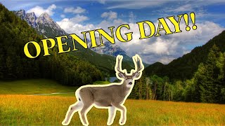 2024 OPENING DAY FOR MULE DEER [upl. by Joann]