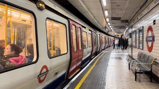 District Line Arriving And Departing [upl. by Attalanta528]