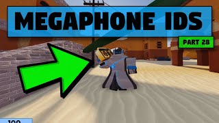 ROBLOX Arsenal Megaphone IDs part 28 [upl. by Nagam]