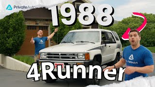 1988 first generation 4Runner Review [upl. by Nibuz451]