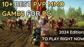 10 Best PvP MMO games for PC to play right now  2024  No Commentary [upl. by Nyladnar]