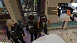 Lulus First Chase of Cash Exchange Robbery CG  NoPixel 40 [upl. by Anawek706]