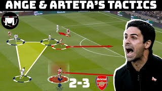 Arteta amp Postecoglous Tactical Warfare  Tactical Analysis  Tottenham 23 Arsenal [upl. by Anoyi481]