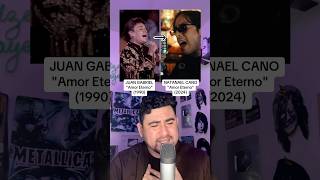 JUAN GABRIEL Y NATANAEL CANO  Amor Eterno ¿COVER Aprobado ✅ o Desaprobado ❌ 📣🤔 [upl. by Ettennaj172]