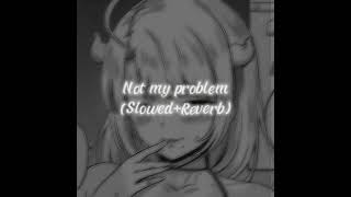 Not my problem SlowedReverb [upl. by Anawqahs]