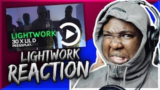 30 X Lil D  Lightwork Freestyle  Pressplay REACTION [upl. by Maudie]