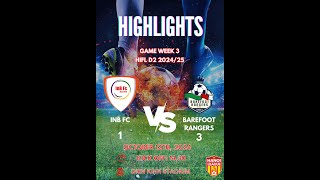 12102024 HIGHLIGHTS INB vs BAREFOOT RANGERS [upl. by Nivre]