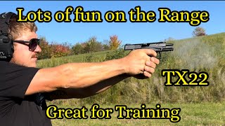 Taurus TX22 22LR 2024 Fun on The Range review Range Review Episode 2 video foryou like [upl. by Camp527]