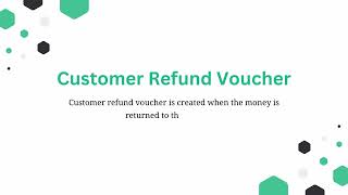 How to Create a Customer Refund Voucher [upl. by Ahseken]