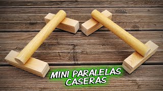 COMO HACER UNAS MINI PARALELAS CASERAS [upl. by Accemahs]