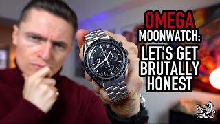 Lets Get Brutally Honest About The Omega Speedmaster 5 Things I Love amp 4 I Dislike  3861 CoAxial [upl. by Neyuq]