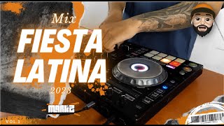 MIX FIESTA LATINA 2023 PARA BAILAR EN VIVO  DJMARKZ SALSAMERENGUEREGGAETONELECTRONICALATINPOP [upl. by Etnahsa]