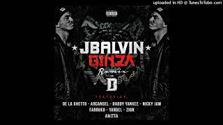 J Balvin Ft De La Ghetto Arcangel Daddy Yankee Nicky Jam Anitta amp Mas  Ginza Full Version [upl. by Anaela]