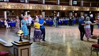 Blackpool tower ballroom Dancing the Jacqueline cha cha [upl. by Aicemaj591]