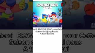 BRAWLS STAR x SPONGEBOB  THE END brawlstars supercell spongebob [upl. by Gagne247]