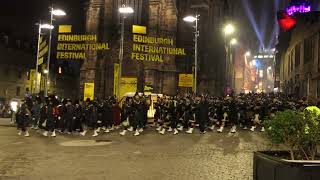 Edinburgh Military Tattoo  March Off2023 [upl. by Ehcnalb]