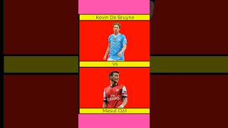 KDB Vs Mesut Özil premierleague worldcup [upl. by Kapeed]