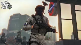 TERROR ON THE LONDON UNDERGROUND CTSFO Patrol  GTA 5 [upl. by Eckart]