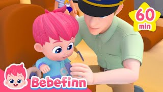 Bus Safety Song And More Nursery Rhymes  Bebefinn Songs for Kids  Hows The Weather Today [upl. by Edualc820]