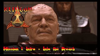 Lets Play Star Trek Klingon Academy 1  Mission 1 Intro  Into the Breach [upl. by Nnairret]