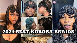 Trending African Hairstyle Tutorial Koroba newhairstyle [upl. by Keon]