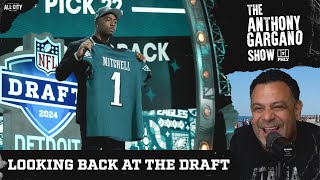 A retrospective on the Eagles draft selection and first round pick Quinyon Mitchell [upl. by Arimak]