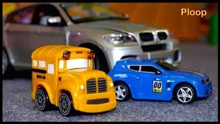 Toy Cars for Kids Bussy amp Speedy BMW X6  Bburago Toy Cars Construction [upl. by Winograd596]