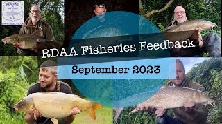 September 2023  RDAA Fisheries Feedback [upl. by Letnoj423]