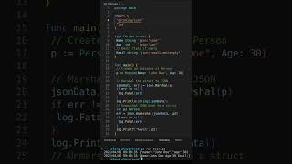 Golang JSON Essentials Encoding Decoding and Beyond [upl. by Enivid326]