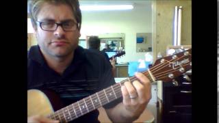 How to play Coming To America by Neil Diamond on acoustic guitar [upl. by Birchard]