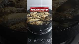 fried tawilis driedfish pinoyfavorite pinoyfood trending youtubeshorts viral shorts [upl. by Bolger]