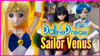 Sailor Venus Volks Dollfie Dream Sister Doll Unboxing Setup amp Review  Care Tips  Sailor Moon [upl. by Radke]