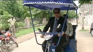 Cycle rickshaw A nonpolluting mode of transport ignored by policymakers [upl. by Hartzke]