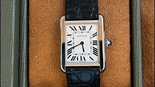 The Discontinued Cartier Tank Solo in SM Size [upl. by Fisher110]