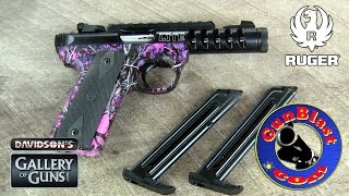 Davidsons Exclusive Ruger 2245 LITE quotMuddy Girlquot 22 Pistol Giveaway  Gunblastcom [upl. by Anitsyrhk]