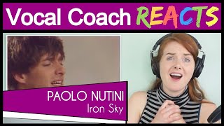 Vocal Coach reacts to Paolo Nutini  Iron Sky Live [upl. by Adnwahs]