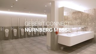 Nürnberg Messe setzt auf Geberit Connect [upl. by Sivram674]