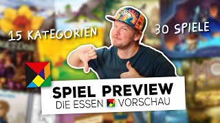 Essen Spiel 2022 Preview 🌇 15 Kategorien  30 Spiele Empfehlungen [upl. by Auberon874]